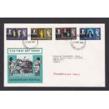 Great Britain - 1964 (23 Apr)  Shakespeare Stratford Upon Avon h/s on phosphor stamps on illustrated