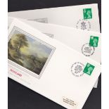 Great Britain - 1986 (7 Jan)  Set of 3 12p Regionals on Presentation Philatelic Services FDC