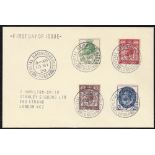 Great Britain - 1929 (10 May) FDC  Postal Union Congress, ½d - 2½d Set, a very fine forgery,