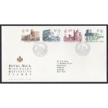 Great Britain - 1988 (18 Oct)  High Value FD £1, £1.50, £2 + £5 on Royal Mail FDC with Windsor Berks