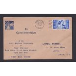Great Britain - 1948 (26 Apr)  First Day Covers Silver wedding 2½d value on Commemorative cover