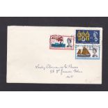 Great Britain - 1963 (31 May)  Lifeboat plain FDC with Day of Issue slogan, h/a.