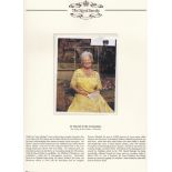 St. Vincent & The Grenadines - 2000  Min. Sheet Queen Mother's 100th Birthday.