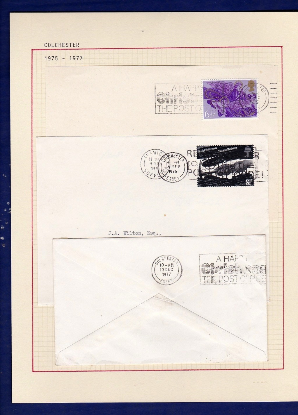 Essex - 1960-70's Covers  Colchester including a King George VI 2«d P.S.E. Posted in 1964; - Image 2 of 5