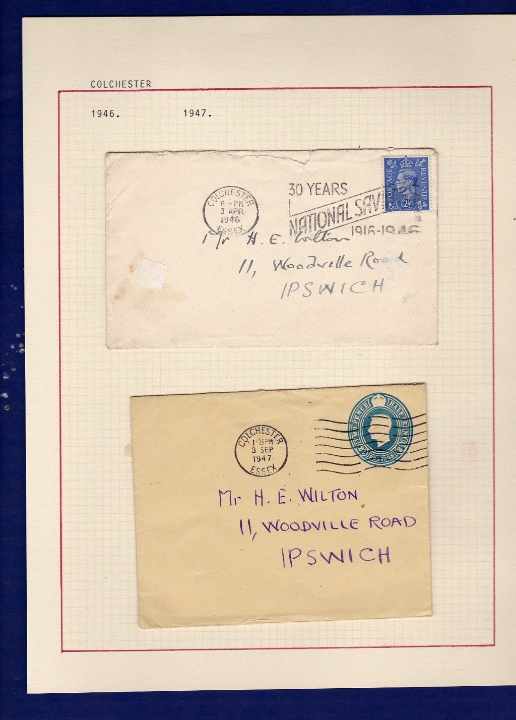 Essex - 1937-48  Range of Covers  With Colchester, Krag cancellations, Slogans etc., all very fine - Image 4 of 5