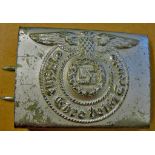 German SS Belt Buckle with makers mark (RZM) 155/43 (SS)