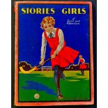 Stories for Girls of Sport and adventure universal edition. Hard-back, foxing to the binding but