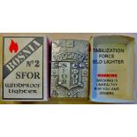 Bosnia No.2 SFOR Windproof Zippo Lighter, in unused condition in its original box. Unofficial design