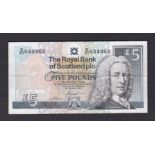 Scotland - 2005  œ5 RBS PLC, signed F.Goodwin, P32d, Grade GEF.