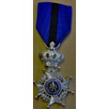 Belgium Order of Leopold II Knight's Grade.