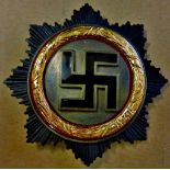 German Cross in Gold (Deutsches Kreuz) Gustav Brehmer, Markneukirchen - there is however a slight