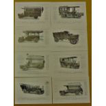 Great Britain - Royal Parcel Main etc.  Motor Omnibuses printed by Barnwell's of Aylsham Britannia