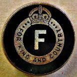 British Union of fascists badge or the blackshirts badge.