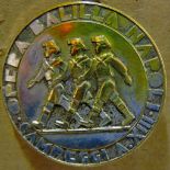 Italian 1930's Scout badge "Opera Balilla Napoli Campeggi A.XIII" made by Picchiani-Barlacchi