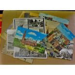 Holland - Small selection of 15 cards, topographical.