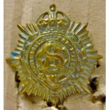 Royal and Electrical and Mechanical Engineers WWII Cap Badge, KC (Bi-Metal)