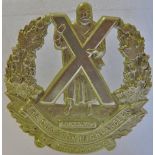 The Cameron Highlanders of Ottawa 'Duke of Edinburgh's Own' M.G. (White Metal)