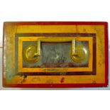 Vintage Cash Box Larger than Usual - No Key 9" x 5¾ x 3½"