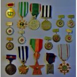 Asian and African medals: South Vietnamese Psychological Warfare medal, Technical Service medal