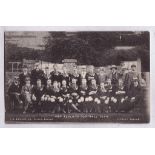 Rugby - 1906 New Zealand Football team, Undsley series, photo Browwing Exeter. Used Cardiff.