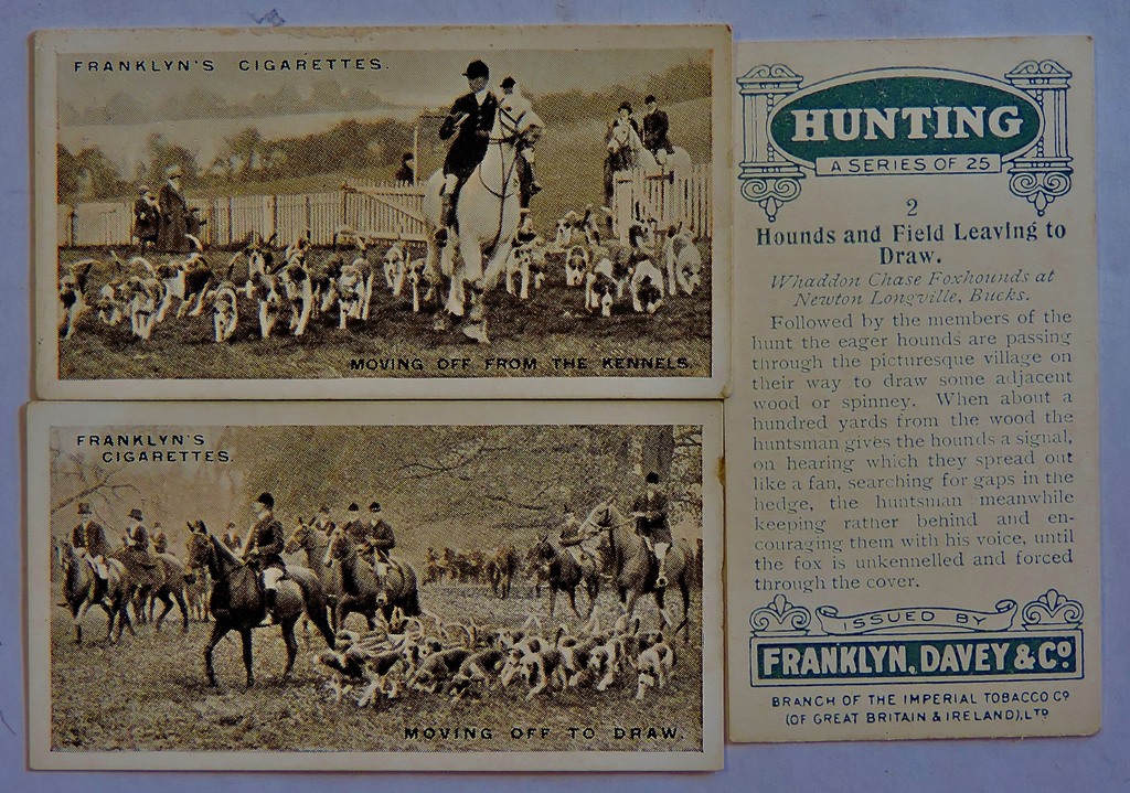 Franklin Davey & Co 1925 Hunting, set of 25 - Image 2 of 2