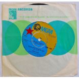 Johnny Nash-(I'm so) Glad you're my baby - (Single) - 1967 MEM MGM1480, 'B' Side, Stormy,- Excellent