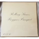 Rolling Stones -Beggars Banquet - (LP) - 1968 Decca LK 4955 - Gatefold sleeve with stones Decca