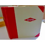 Presentation Book and Coin, a boxed presentation book and coin, presented by the Dow Chemical