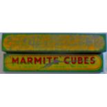 Vintage 'Marmite Cubes Tins'-Well used