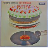 Rolling Stones -Let it Bleed - (LP) - 1969 - Decca SKL 5025 - Stereo Blue inner, without stickered