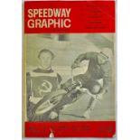 Speedway-Vol.1,Vol 2, of 'Speedway Graphic' magazine from 1963, used but in good condition.