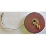 Surveyors Steel Tape Measure -C1920's to measure 100' -Good condition and top quality from