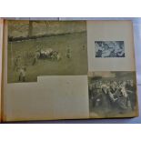 Eton College Scrapbook - A truly unique collection dating to before the First War. Press cuttings &