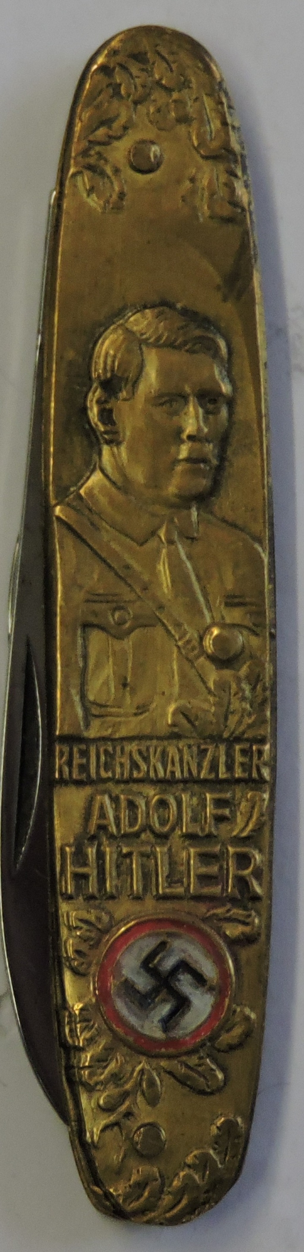 German Nazi commemorative 1930's Pen Knife "For honour and freedom, for right an truth" and - Image 3 of 3