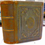 Photographia Victorian Cabinet photograph album-mostly Devon Photographs (46+_)