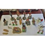 Britains-Range of Nine military models, very fine