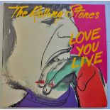 Rolling Stones -Love you Live - (Double LP) - 1977 - Rolling Stones Label COC89101 -Gatefold