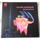 Black Sabbath-Paranoid-(LP) Vertigo 630011-Gatefold sleeve with 'Jim Simpson' credit, first