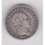 Italy - Sardinia -1827L 1 Lira, G/VF C103.1