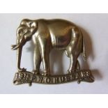 19th (Queen Alexandra's Own Royal) Hussars (White-metal, lugs) K&K: 790