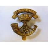 The Somerset Light Infantry (Prince Albert's) cap badge (White-metal, slider) K&K: 607 maker J.R.