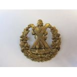 Cameron Highlanders WWII Cap Badges (White-Metal, lugs)