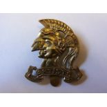 28th County of London Battalion (Artist Rifles) WWI Cap badge (White Metal, Slider) 1st type K&K: