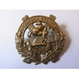 10th Battalion Kings ‘Liverpool Scottish’ Cap Badge (white Metal, lugs)