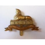 The Royal Lincolnshire Regiment cap badge (Bi-metal, slider) K&K: 1978