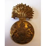 The Royal Scots Fusiliers cap badge, (Brass, lugs) KC, K&K: 920