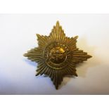 Irish Guards Forage Other Ranks badge (Brass, lugs) K&K: 914