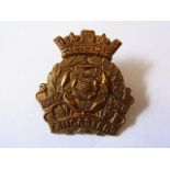 The Duke of Lancaster's Own Yeomanry WWII Cap badge (Brass-lugs) K&K: 1428