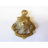 The Royal Sussex Regiment WWI/II Cap badge (Bi-metal, slider) K&K: 646