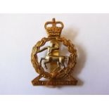 Royal Army Veterinary Corps cap badge, QC (Bi-Metal)